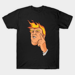 Trump Hair Fire T-Shirt